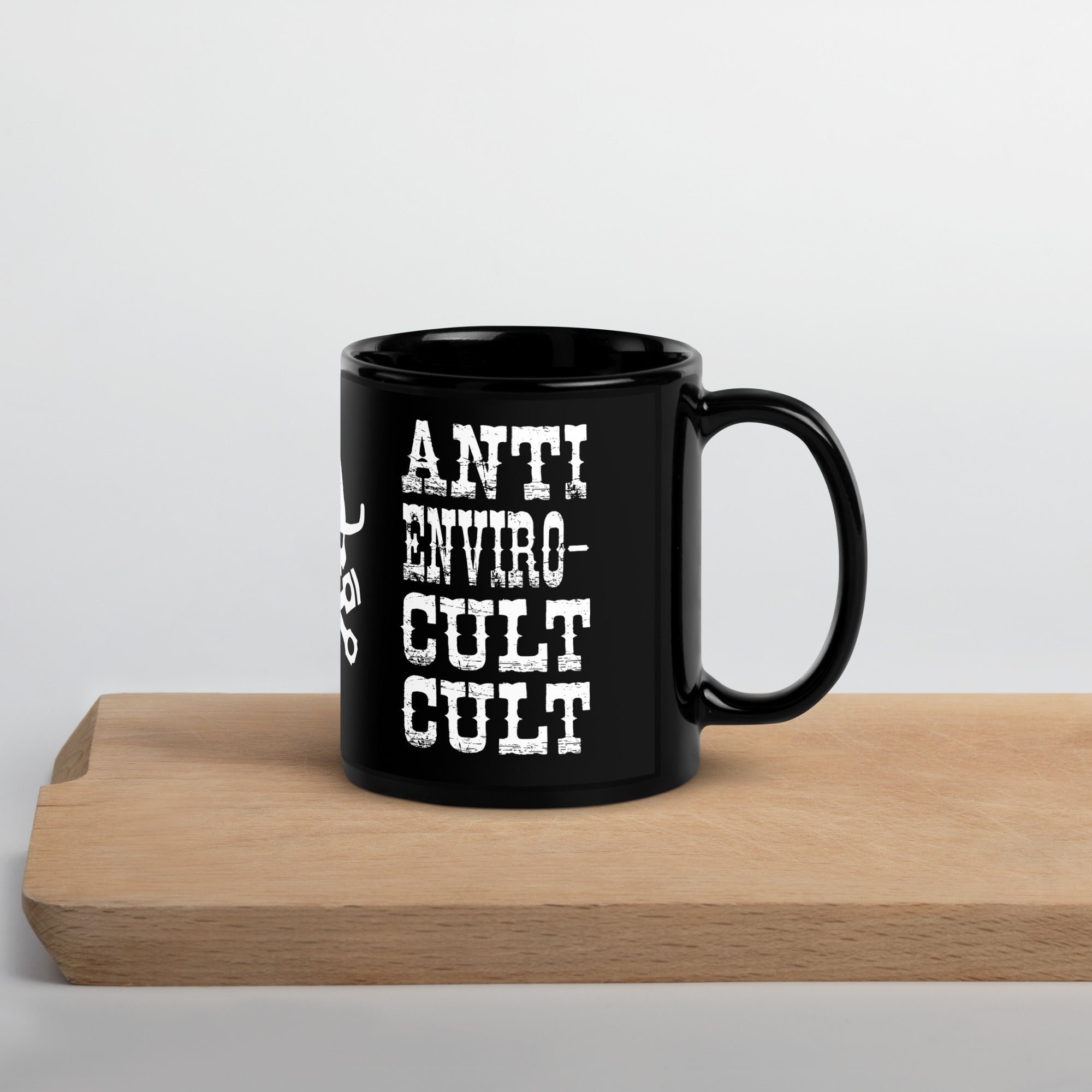 ANTI ENVIRO-CULT CULT COFFEE MUG – BIKERCOWBOY